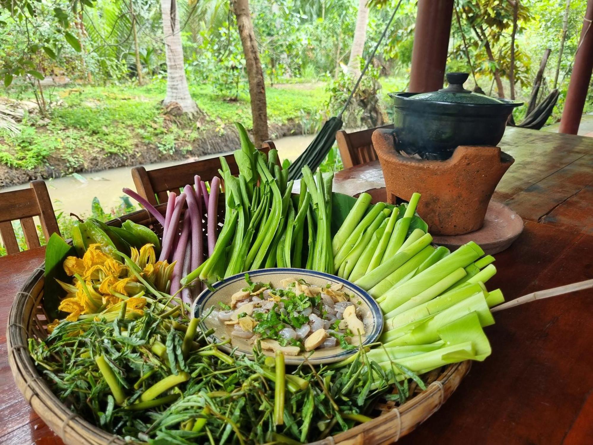 Ba Danh Homestay & Kitchen - Ben Tre Mekong Kültér fotó